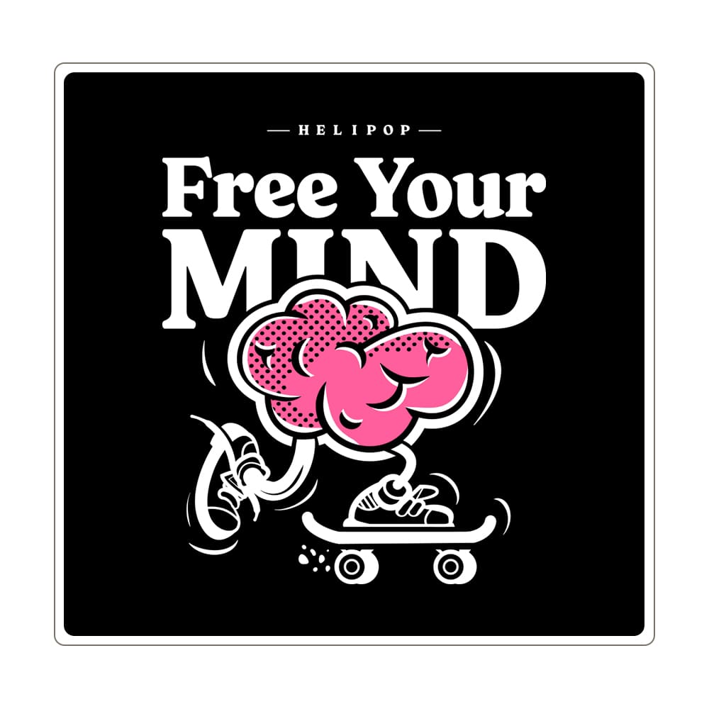FREE YOUR MIND LOGO T-SHIRT - Image 11