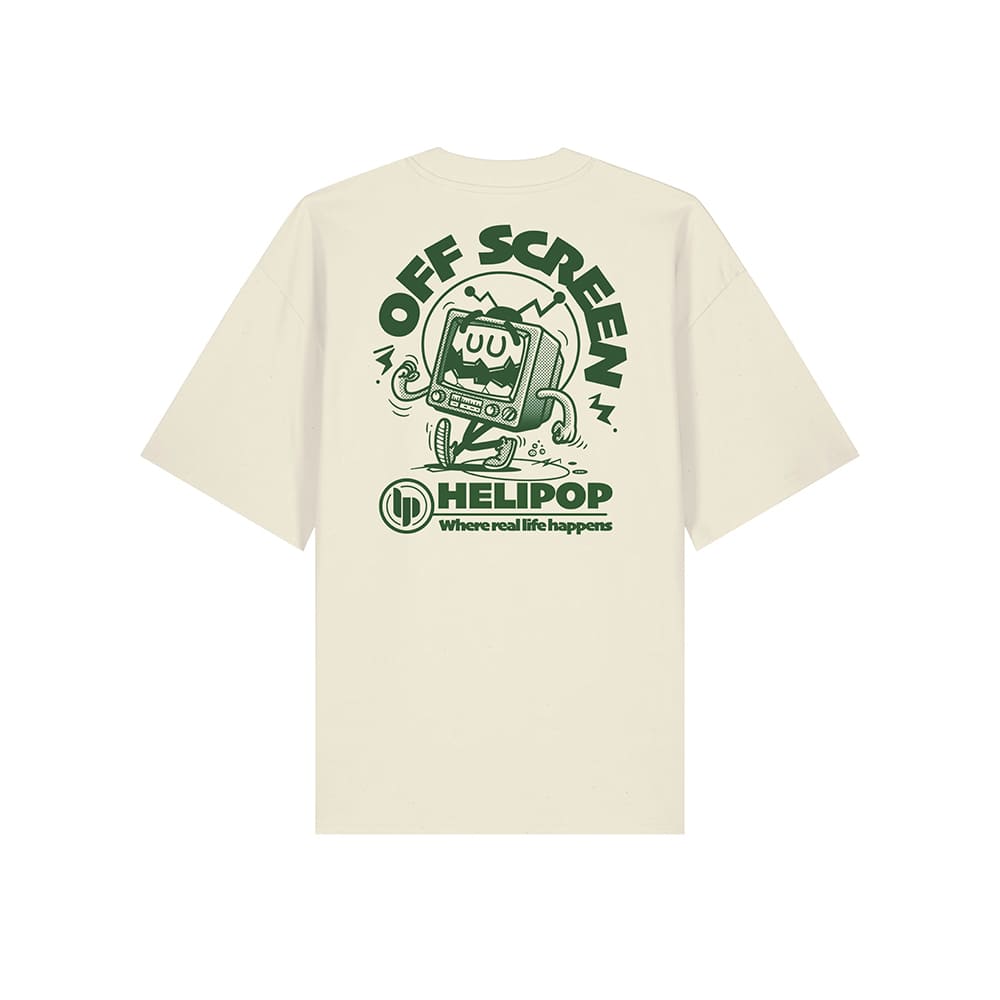OFF SCREENS OVERSIZED PREMIUM T-SHIRT