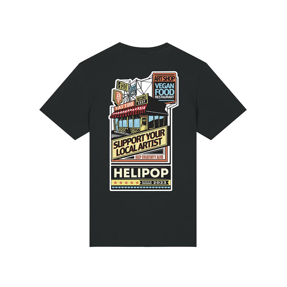 SUPPORT YOUR LOCALS T-SHIRT - Image 3